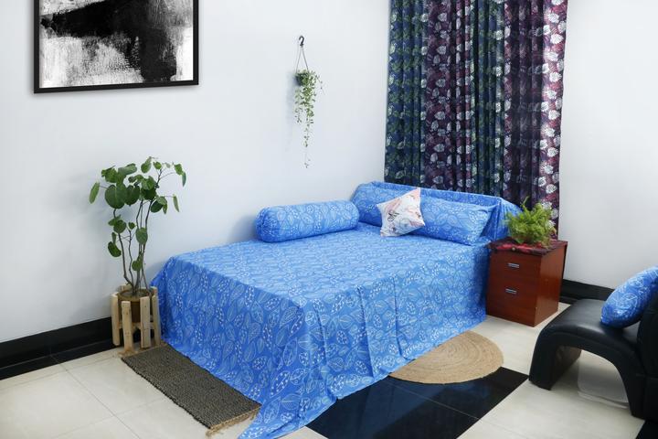King size bedsheet with two pillow covers - FZ-374